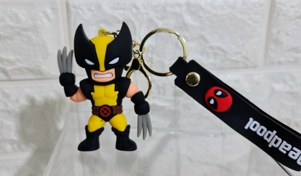 Producto - Llavero Wolverine comic Goma 3D
