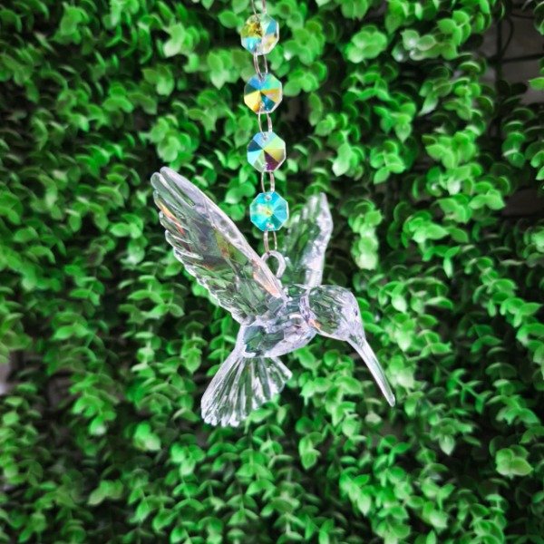 Producto - Colibrí Colgante Transparente