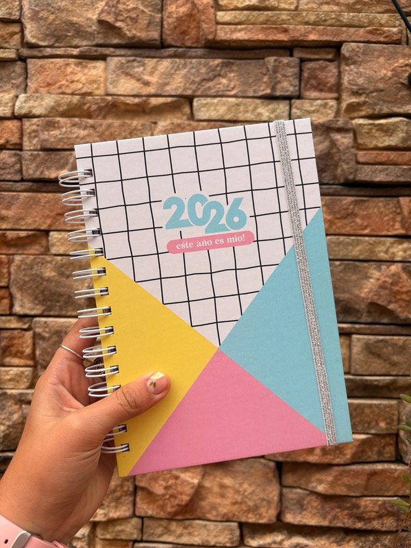 Producto - Agenda semanal PAOS PASTEL