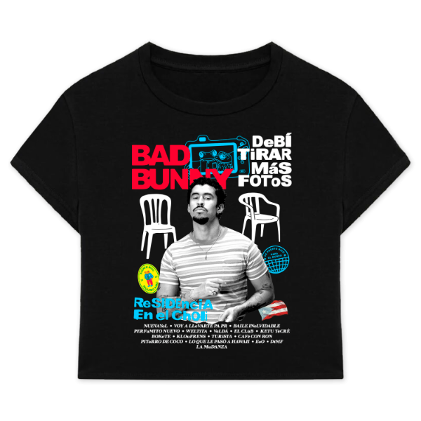Producto - Baby Tee Debí Tirar más Fotos - Bad Bunny