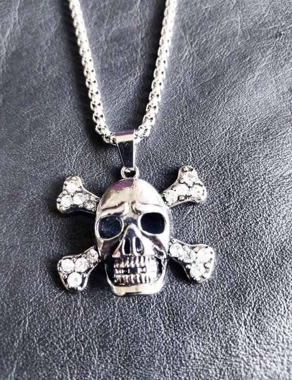 Producto - Collar Calavera Strass