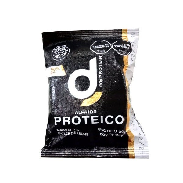 Producto - Alfajor Proteico Day by Day x6 Unidades