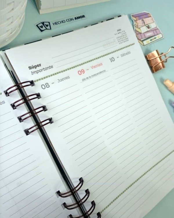 Producto - Agenda semanal Vertical Escencial - 3