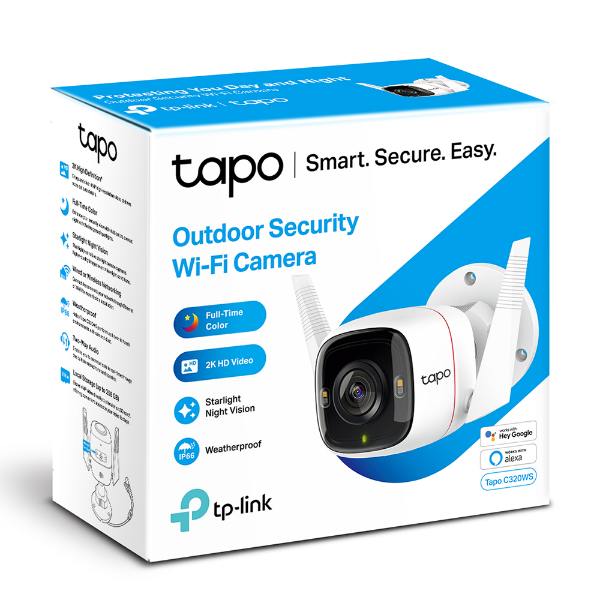 Producto - CAMARA IP TP-LINK TAPO C320WS 2K QHD COLOR - 0