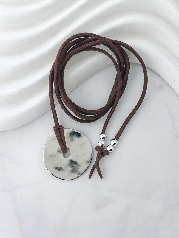 Producto - CHOCKER DE GAMUZA CHOCOLATE 7003