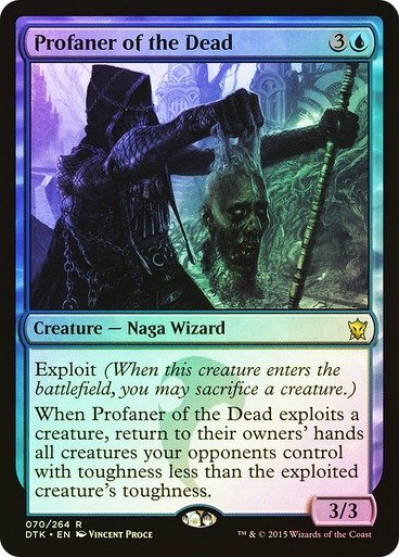 Producto - Profaner of the Dead Foil  Dragons of Tarkir