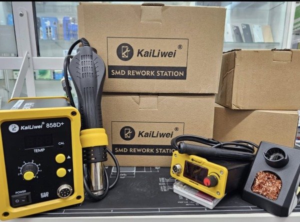Producto - Estación de soldadura Kailiwei profesional 2 en 1 - 3