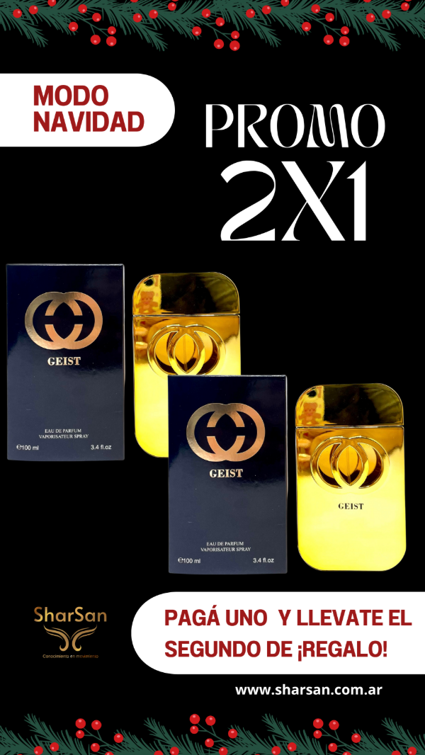 Producto - 2x1 PERFUME HOMBRE GEIST GUCCI 100ML B985