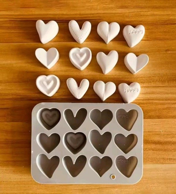Producto - Molde corazones varios jabo
