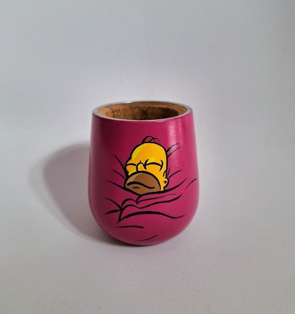 Producto - Mate HOMERO ROSA