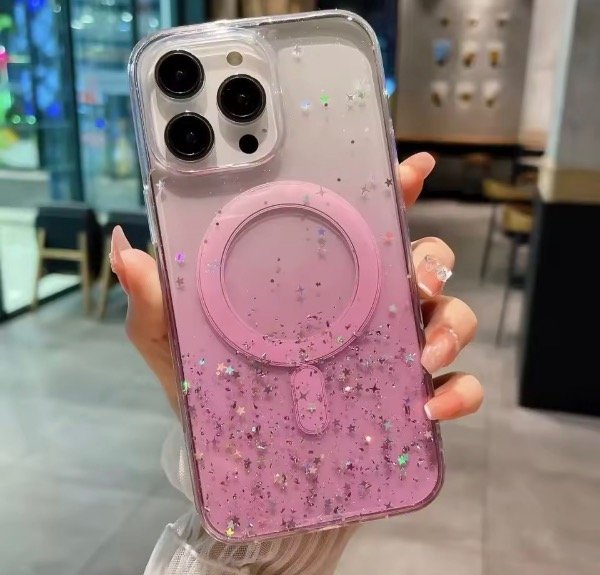 Producto - Case Degrade Rosa MagSafe