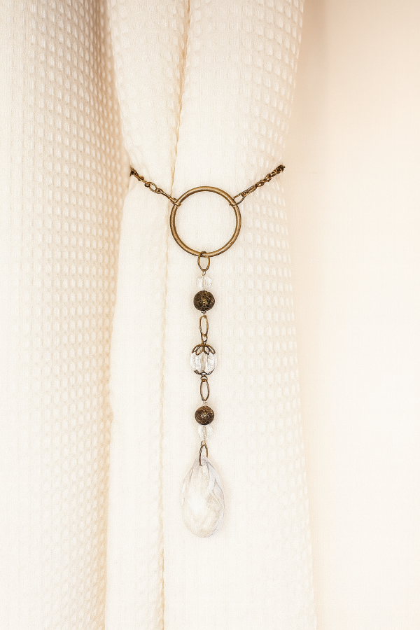 Producto - Cortinero almendra bronce