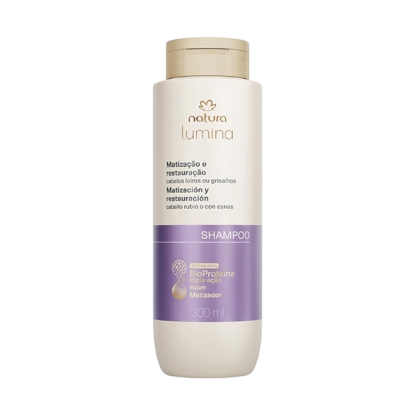 Producto - Cabello Rubio o Canoso - Shampoo Matizador Lumina 300ml