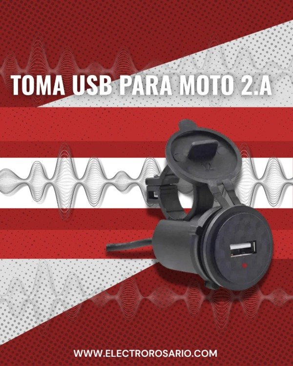 Producto - TOMA USB PARA MOTO 2.A