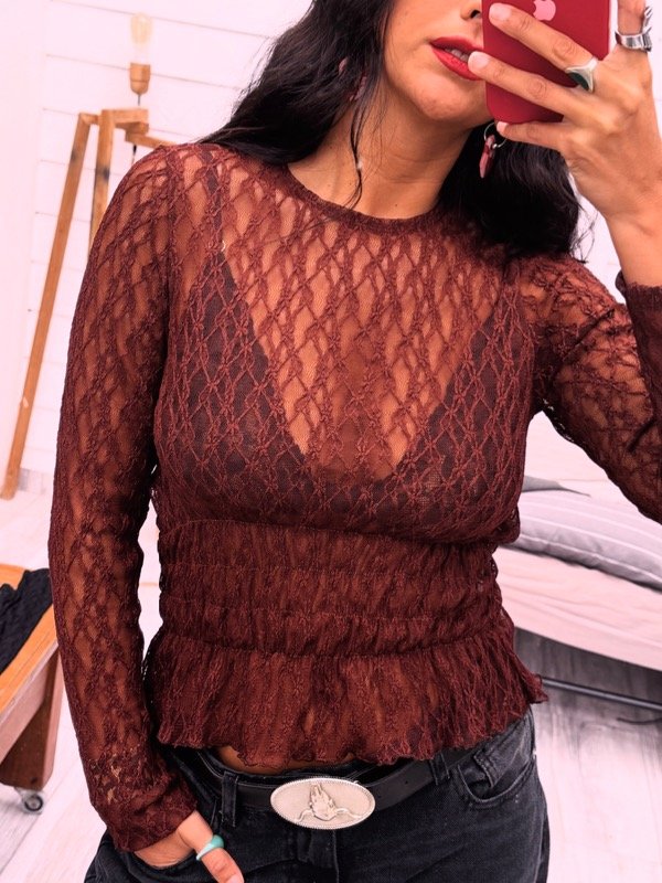 Producto - Blusa Niza #Choco - 1