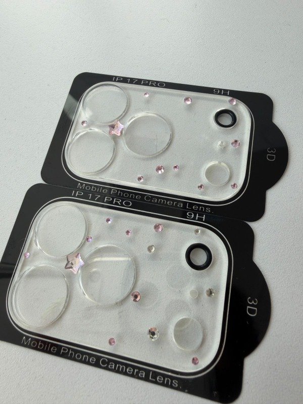 Producto - Vidrio templado completo para camara strass estrella