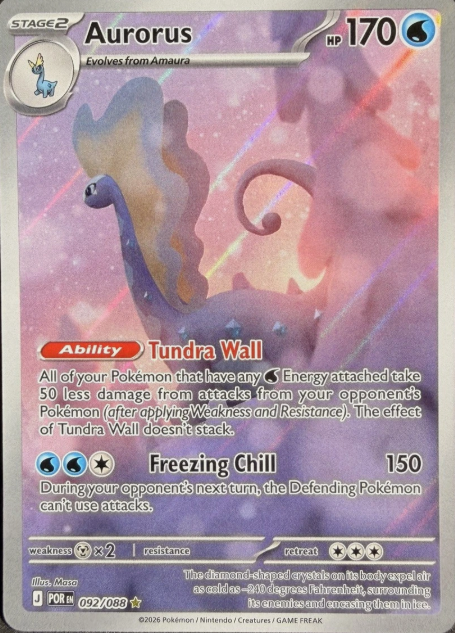Producto - Aurorus (092/088) [Mega Evolution: Perfect Order]