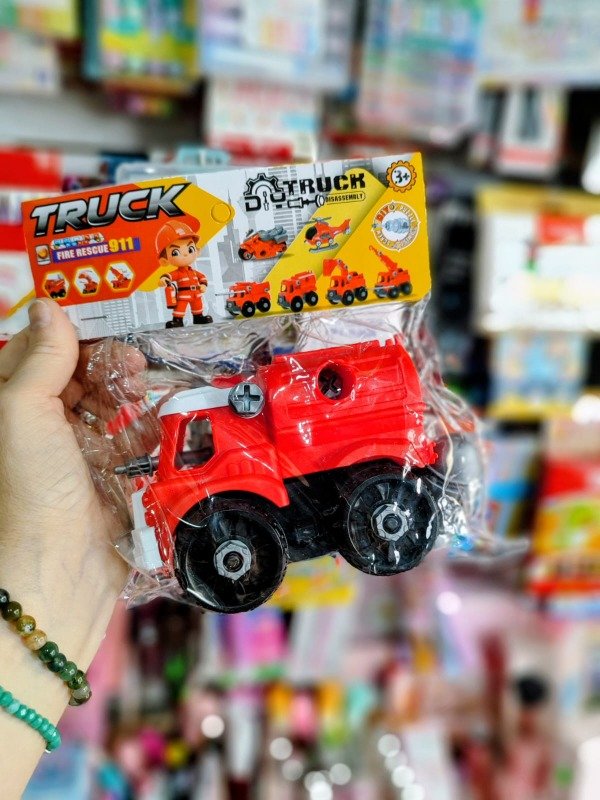 Producto - Camioncito de Bombero Desarmable - 0