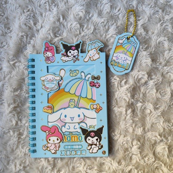Producto - ANOTADOR CON STICKERS - CINNAMOROLL 1