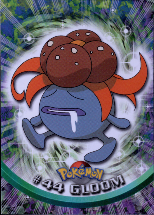 Producto - Gloom #44 Pokemon 1999 Topps TV