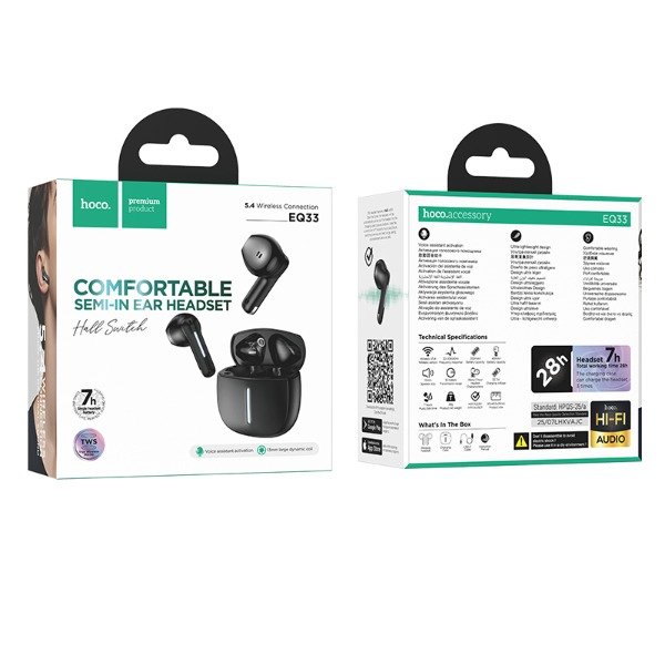 Producto - HOCO - Auricular Bluetooth EQ33 (App) - 9