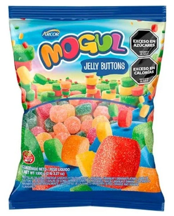 Producto - Gomitas Mogul Jelly Buttons 1kg