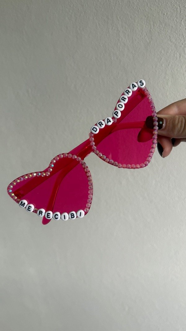 Producto - Lentes corazón personalizado - 2
