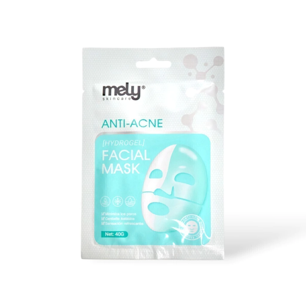 Producto - Mascarilla facial hidrogel hidratación antiacné Mely