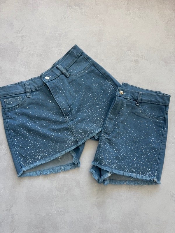 Producto - Short pollera strass