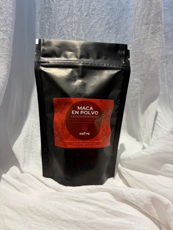 Producto - Maca en polvo, 200 gr con cuchara dosificadora