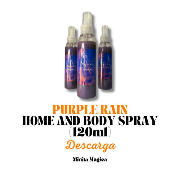 Producto - PURPLE RAIN Home and Body Spray (DESCARGA)