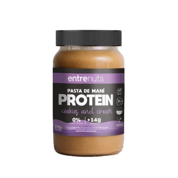 Producto - Pasta de Maní Entrenuts Cookies and Cream - 0
