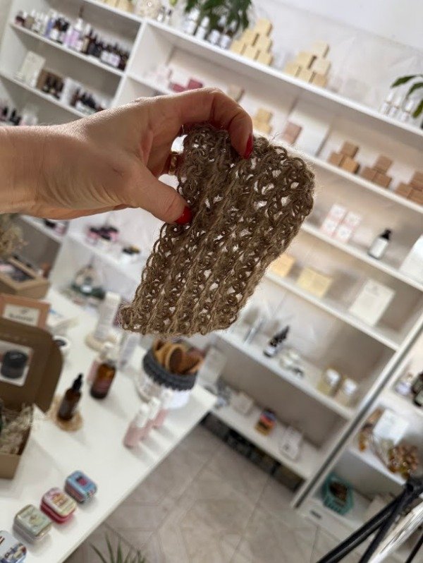 Producto - Esponja lava platos de yute