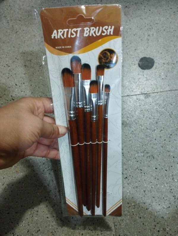 Producto - Pincel Marrón Artist x6uni