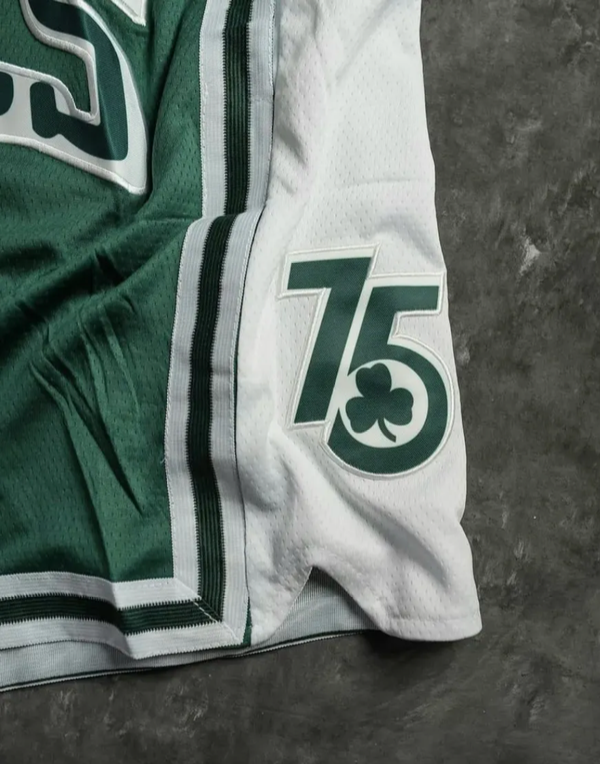 Producto - Short Nba Básquet Boston Celtics Retro Edicion 75 Años - 2