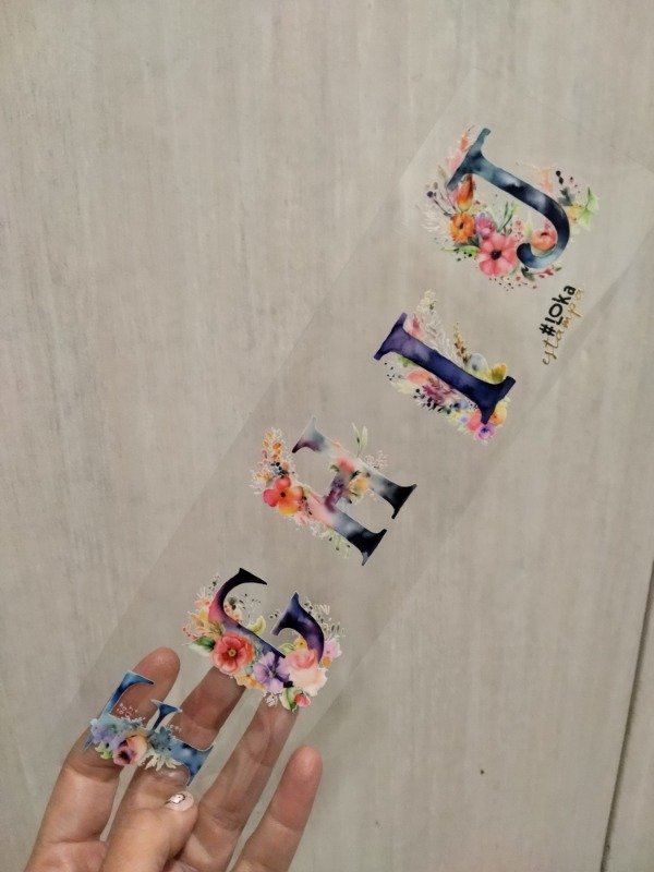 Producto - UV Tiras 8x28cm Iniciales