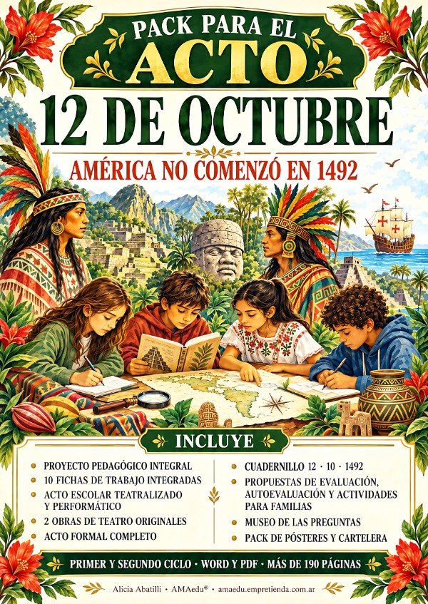 Producto - Pack ACTO 12 DE OCTUBRE