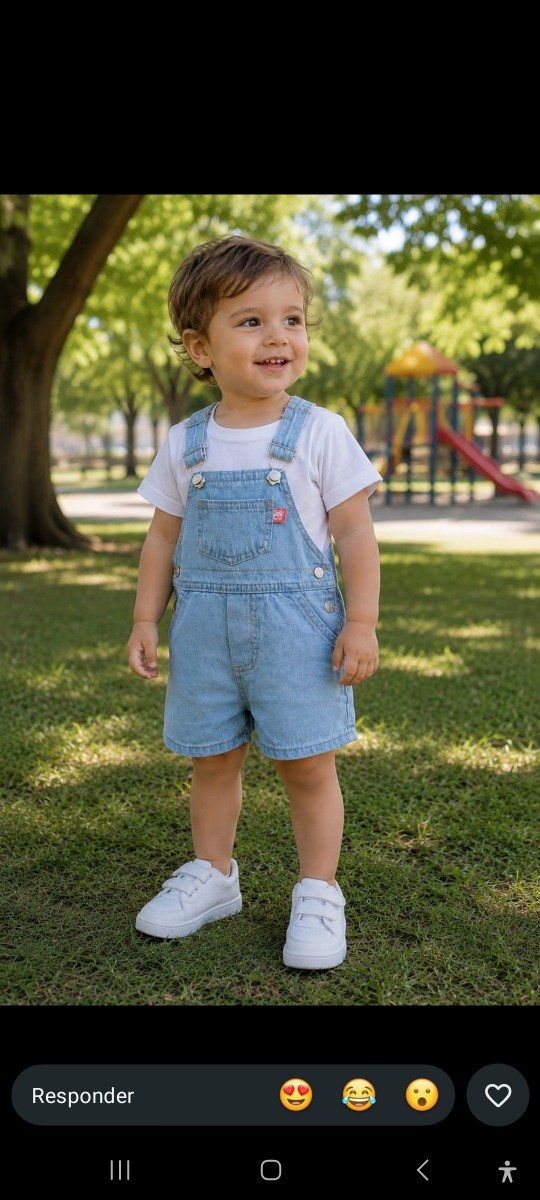 Producto - Jardinero corto jean - 0