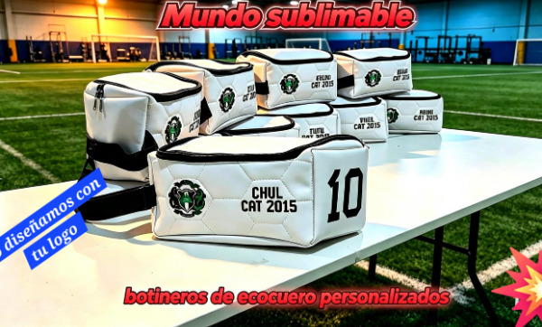 Producto - Botinero Ecocuero blancos