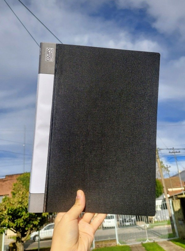 Producto - Carpeta 20 folios A4 Luma Negro