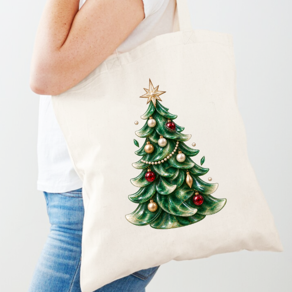 Producto - Plantillas Tote Bags Navidad Totebag Sublimar DTF #BM112 - 3
