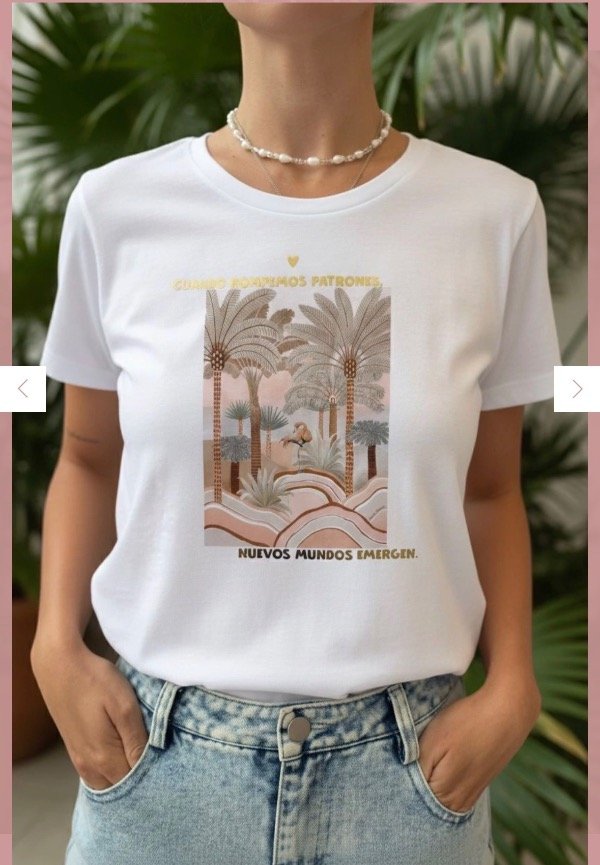 Producto - Remera Blanca estampada - 9