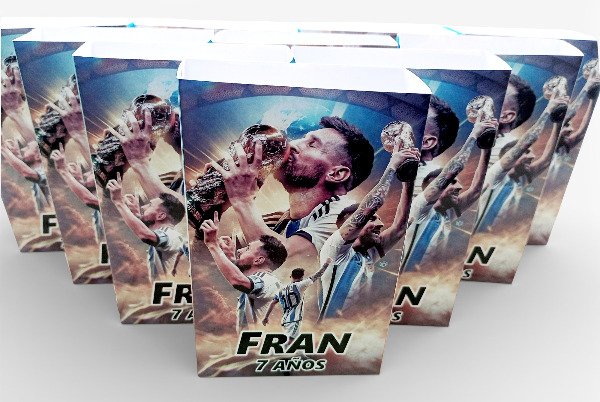 Producto - 15 Bolsitas de golosinas 22x15x5cm personalizadas