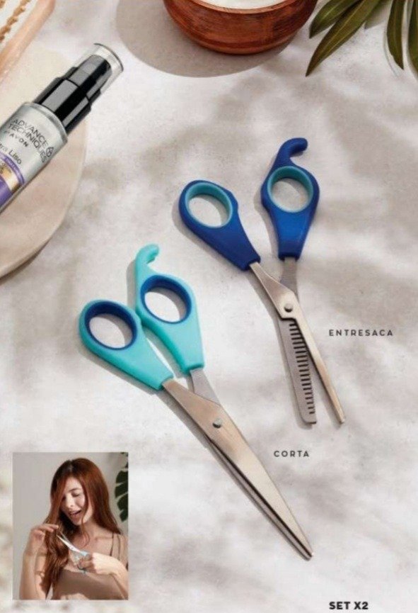 Producto - Set x 2 tijeras para el pelo