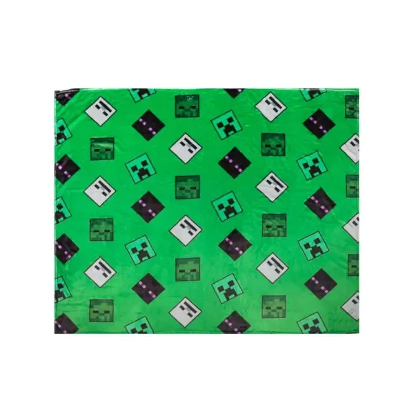 Producto - Manta Polar Minecraft Miniso Original 127 X 152cm - 0