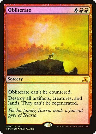 Producto - Obliterate (Foil)
