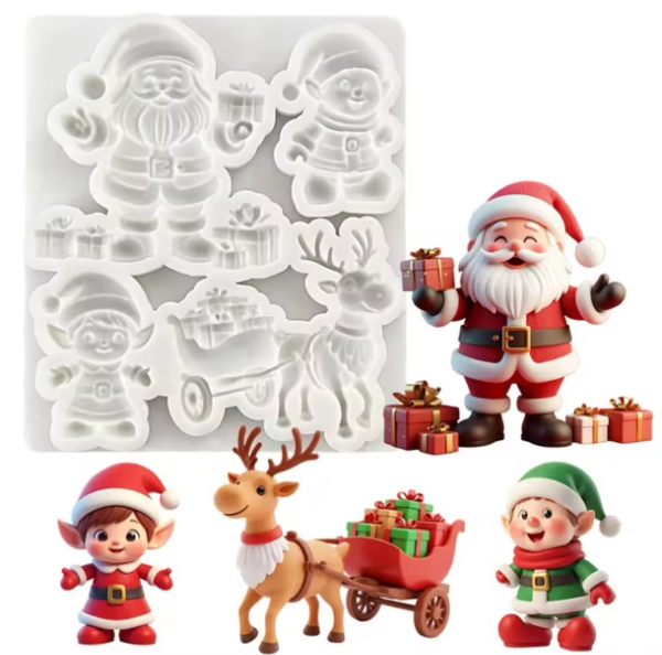 Producto - MOLDE NOEL Y DUENDES