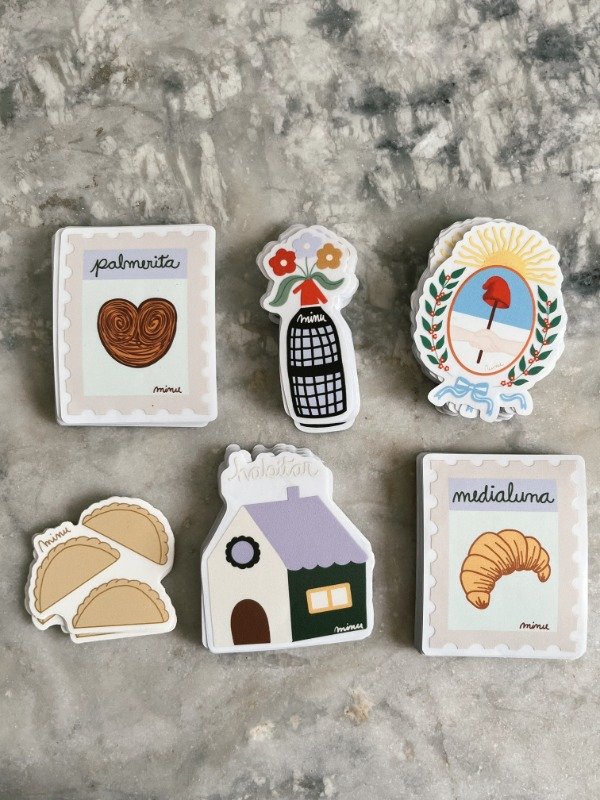 Producto - Stickers transparentes 8cm