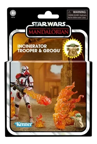 Producto - STAR WARS VINTAGE COLECCTOR INCINERATOR TROOPER Y GROGU