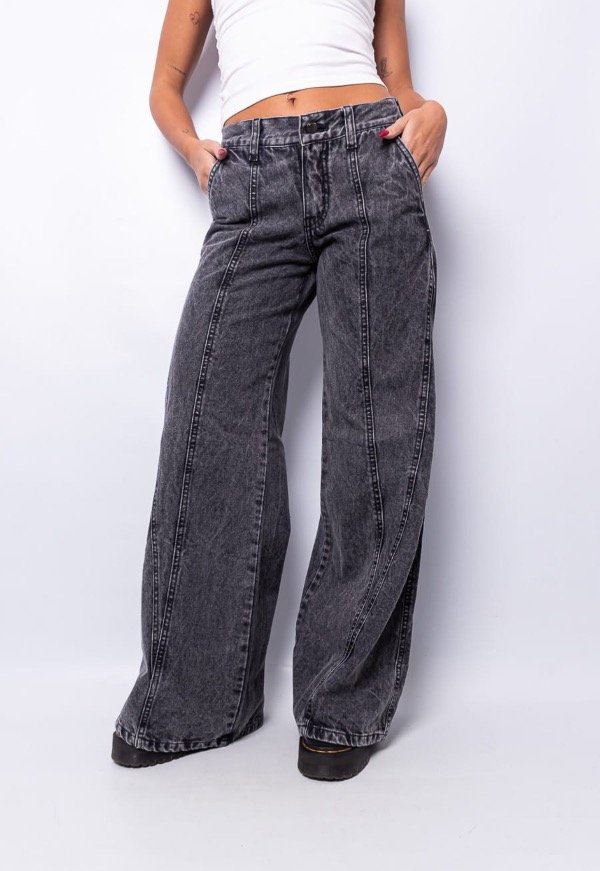 Producto - Wide leg London gris